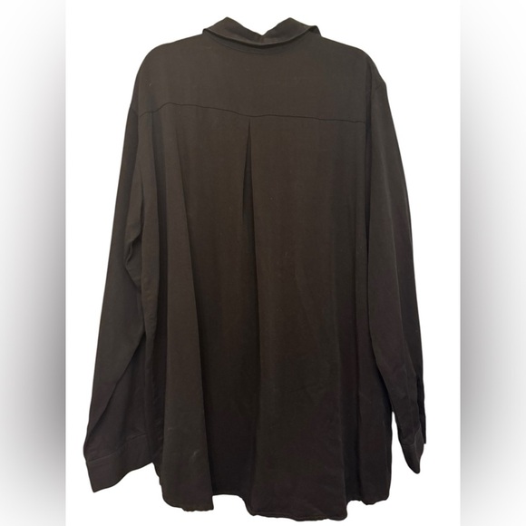 Soft Surroundings Tencel Tunic Length Shirt - Picture 2 of 5